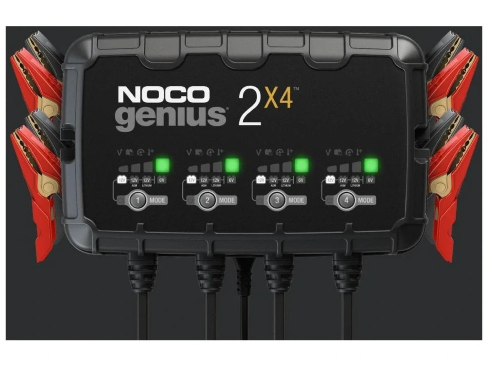 NOCO GENIUS2X4 automatická nabíječka (6/12V 2A)