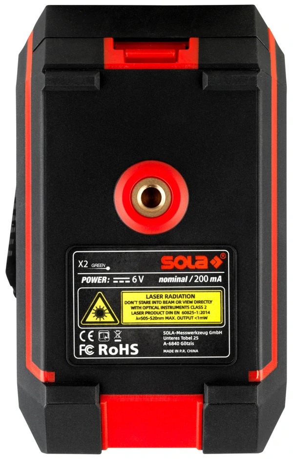 SOLA X2 GREEN PROFESSIONAL Křížový laser - 71014101