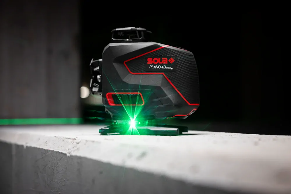 SOLA PLANO 4D green křížový liniový laser - 71018001